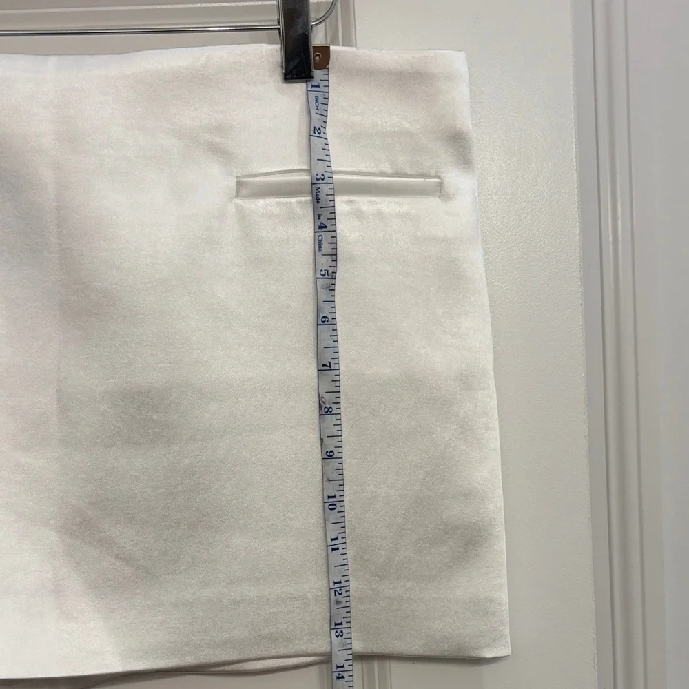 Zara White Mini Skirt
